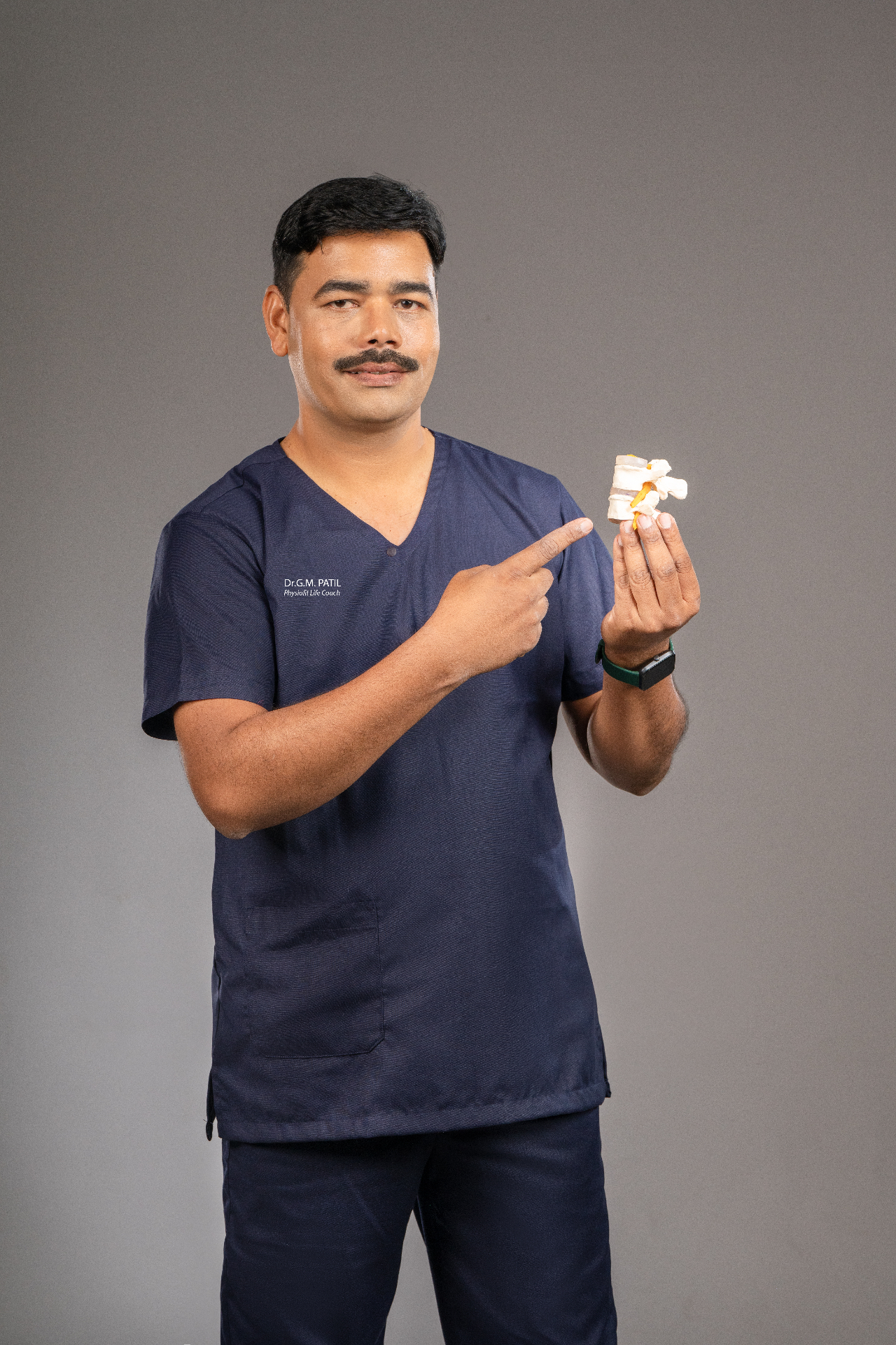 Dr. G. M. Patil, Spine & Posture Expert and PhysioFit Life Coach